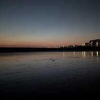 Aberavon Beach at dusk